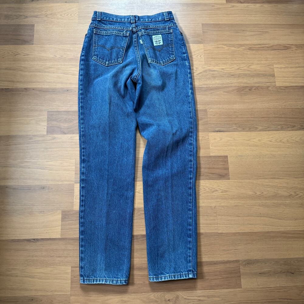 Women's Vintage 80's Levi's White Patch Midwash Denim Blue Jeans Sz 27 x 30 USA